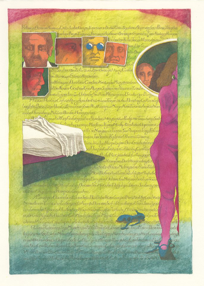 Page from A Book of Fiction